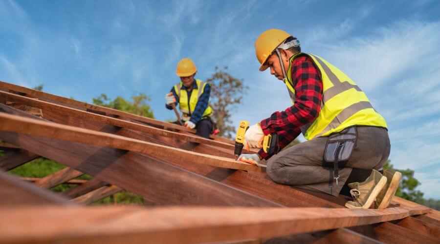 Professional metal roof installation in Red Hill, PA